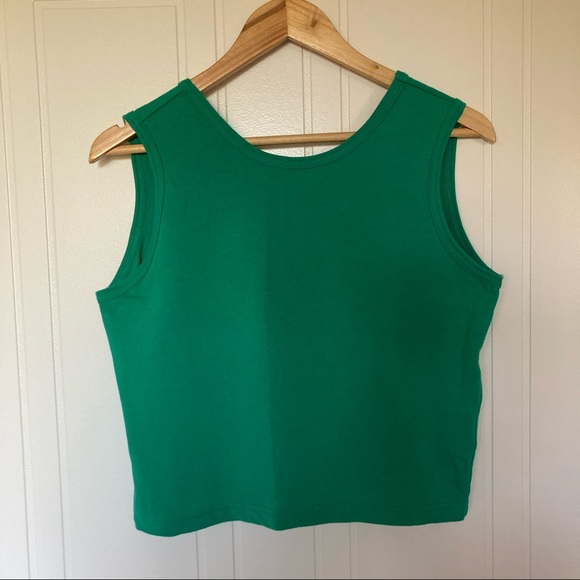 Gorman scoop tank top in green - size 10 - Picture 4 of 10
